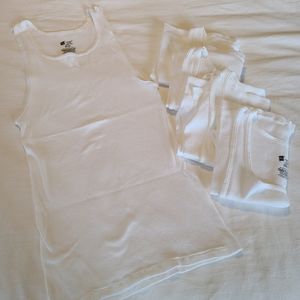Mens Undershirts - New - Set of 5